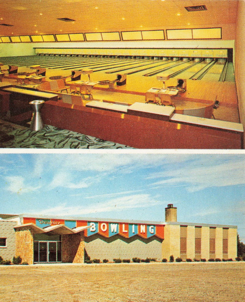 Dondee Lanes - Old Postcard (newer photo)